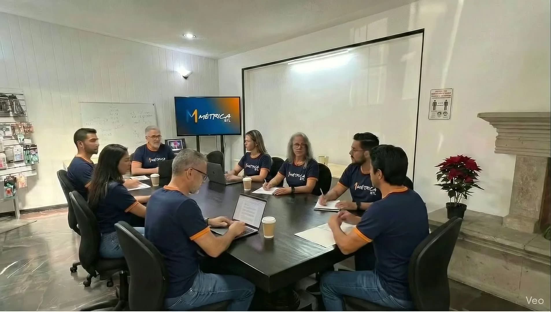 Equipo de Métrica BTL en sesión de trabajo