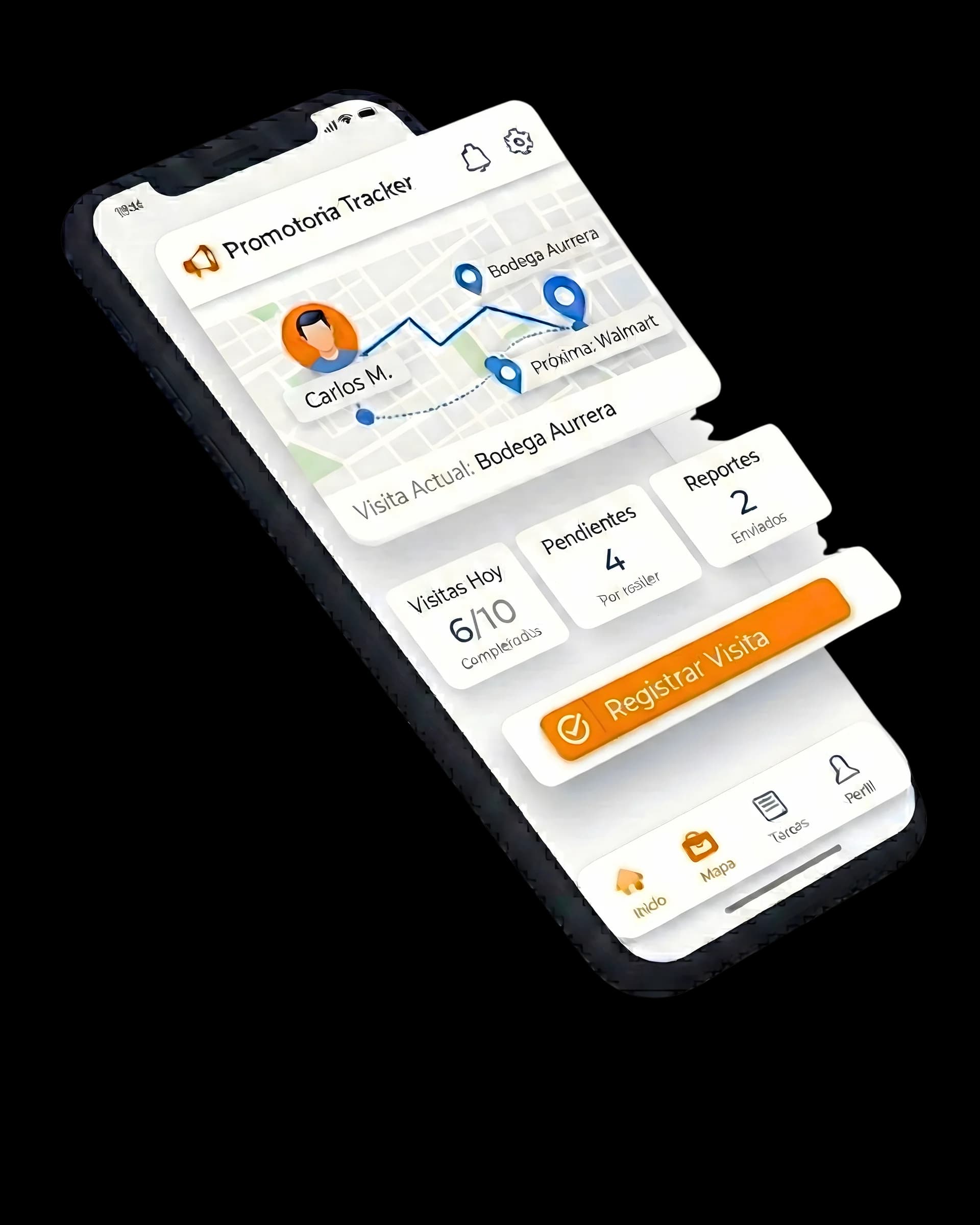 APP operativa de Métrica BTL para monitoreo de promotoría